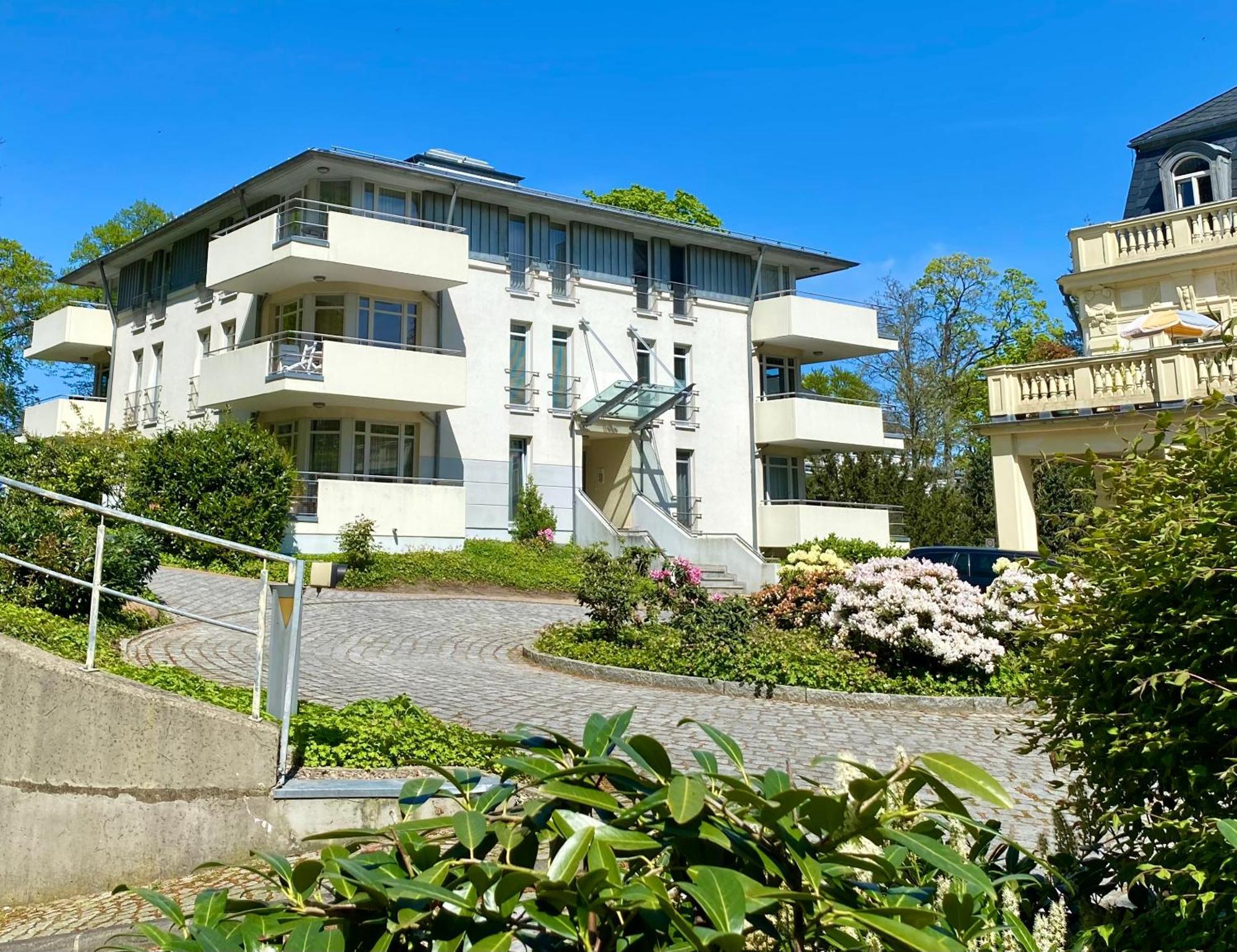 Residenz Bleichroeder - Cosima Mit Strandkorb Heringsdorf  Bagian luar foto