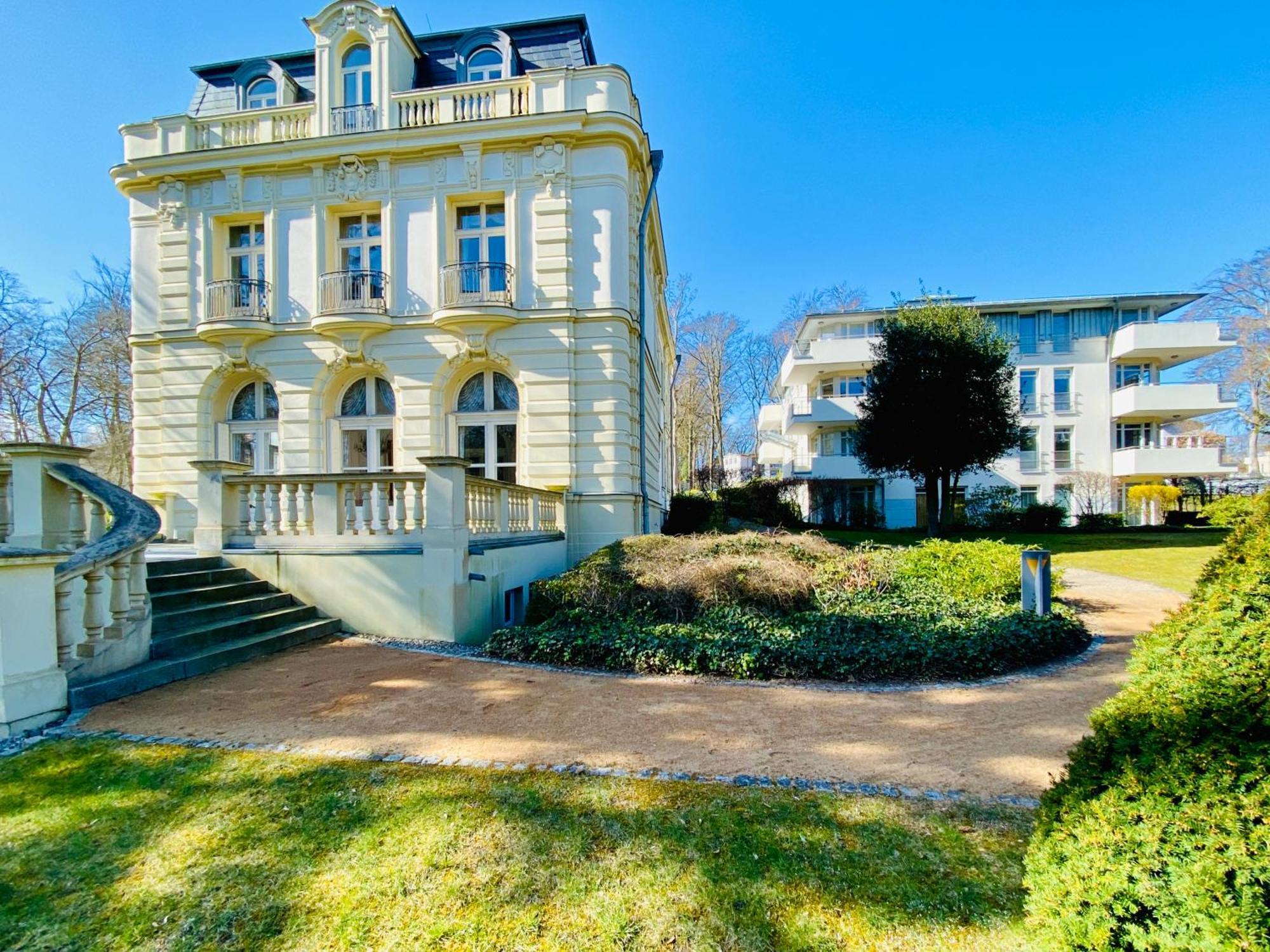 Residenz Bleichroeder - Cosima Mit Strandkorb Heringsdorf  Bagian luar foto